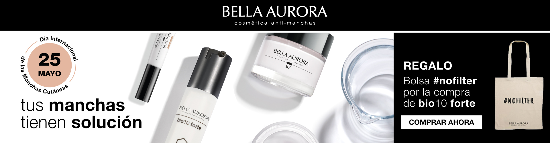 Bella Aurora Bio10 Forte | Día de las Manchas | Prieto.es 
