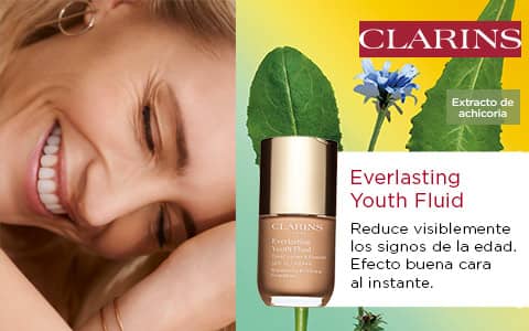 Clarins Everlasting Youth Fluid | Base de Maquillaje | Prieto.es