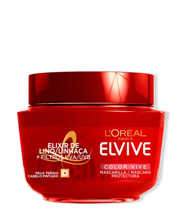 muy agradable paquete su L'Oréal Elvive Color Vive Mascarilla | Comprar, Precio | Prieto.es