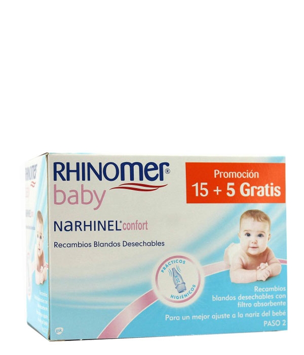 Comprar Rhinomer Baby Narhinel 10 Recambios Desechables