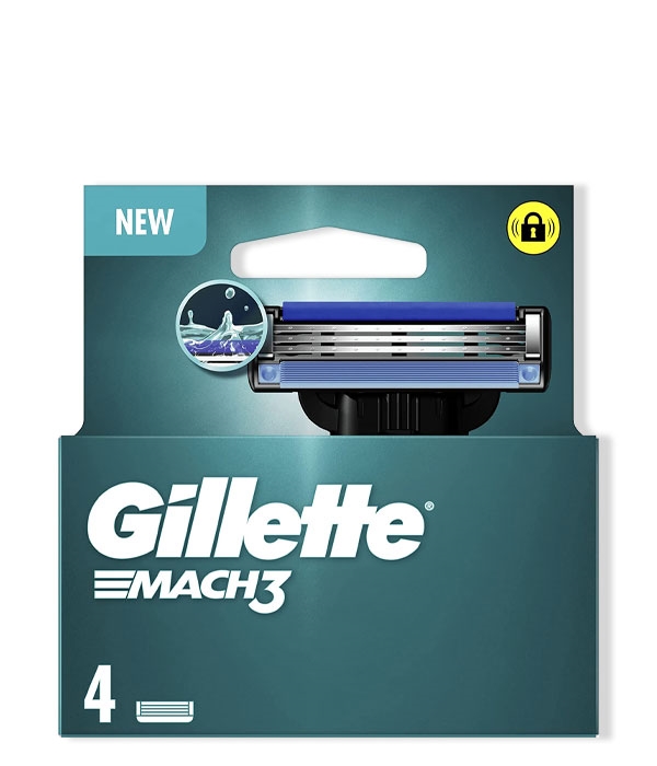 GILLETTE MACH3 RECAMBIOS 4 UDS