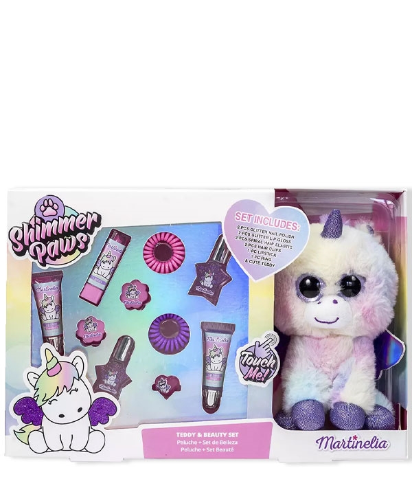 SHIMMER PAWS TEDDY&BEAUTY SET