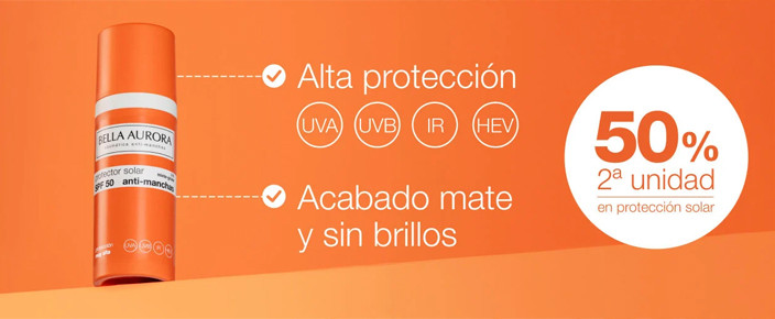 PROMO - JUNIO25 - BELLA AURORA SOL - 2ª al 50%