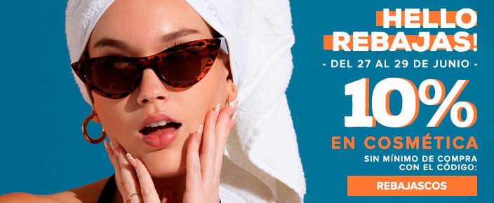 CUPÓN - REBAJAS - 10% COSMETICA