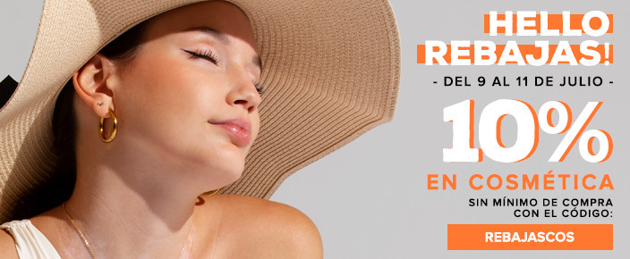CUPÓN - REBAJAS - 10% COSMETICA