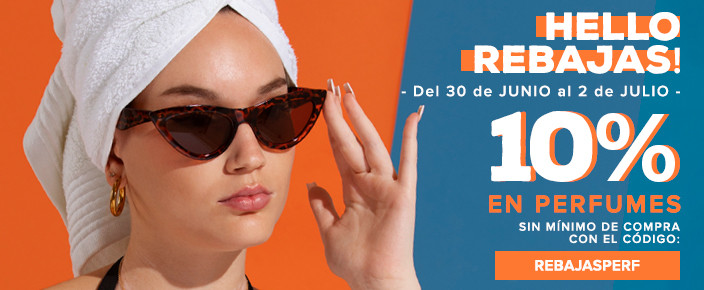 CUPÓN - REBAJAS - 10% PERFUMES
