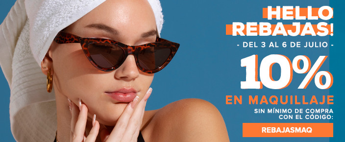 CUPÓN - REBAJAS - 10% MAQUILLAJE