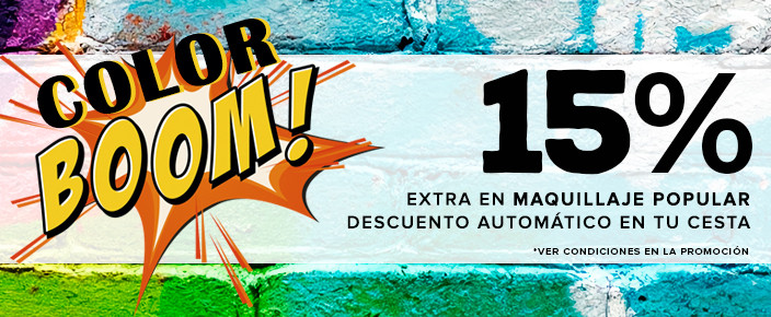 CUPÓN - COLOR BOOM - 15%