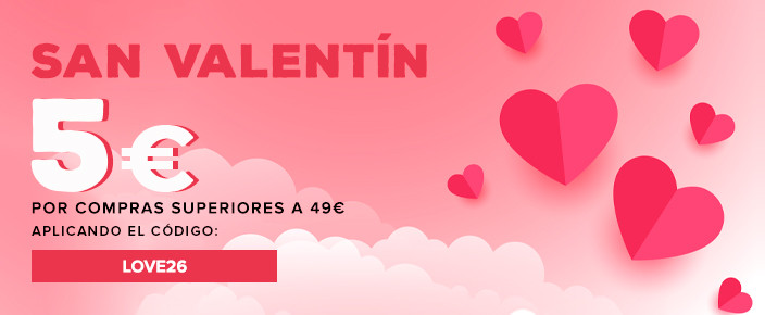 CUPÓN - SAN VALENTÍN 2026 - 5€