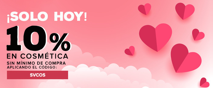 CUPÓN - SV 2026 - 10% COSMÉTICA