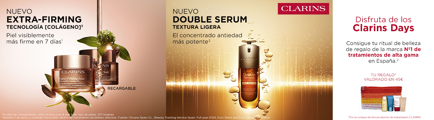 COSMÉTICA | CLARINS | Perfumería Prieto