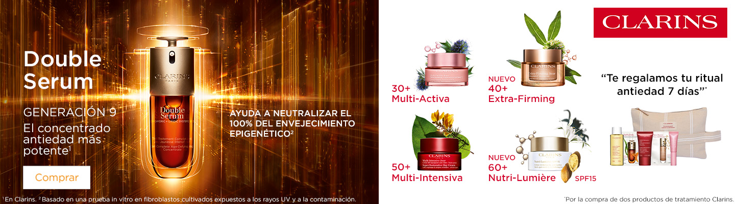 COSMÉTICA | CLARINS | Perfumería Prieto