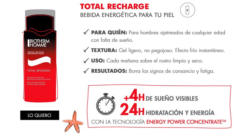 Biotherm Homme - 4 - TOTAL RECHARGE