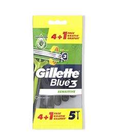 GILLETTE BLUE3 SENSITIVE 4+1