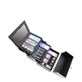 TCW COLOR PLAY TRAVEL MAKEUP CASE SILVER